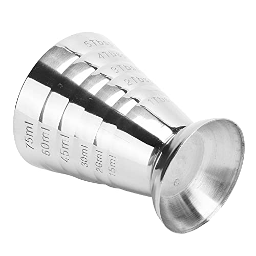 Stainless Steel Measuring Cup Multifunctional Cocktail Jigger Ounce Cup Accessories for