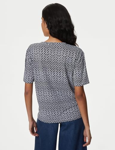 Image of Marks & Spencer Women's Polyester Relaxed Fit T-Shirt