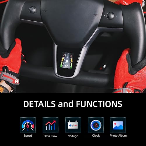 Pantalla táctil volante Tesla Model 3/Y con control 2