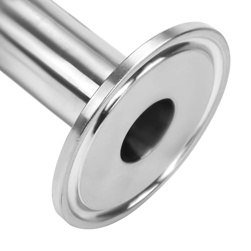 Image of DERNORD Tri Clamp Wye Clamp End True Y Type Cross Tee Tube Stainless Steel 304 Three Way Elbow 3 /4 Inch Pipe OD