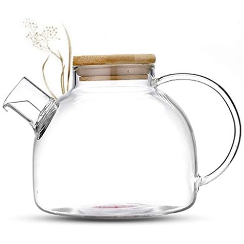 TEA & TEA Tetera de cristal con colador Cover