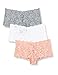 Produktbild Iris & Lilly Belk256m3 Hipsters & Shorts, Dunkelrosé/Schiefergrau/Weiß, 44, 3er-Pack