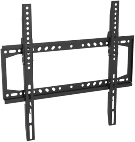 Fixed Flat Panel TV Wall Mount, Black Steel, for LED, LCD and PDP Screens, Suitable for 26"-63