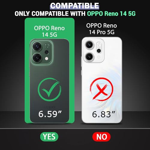 Image of TheGiftKart Back Cover Soft Case for Oppo Reno 14 5G | Best Camera Protection | Inbuilt Dust Plugs & Anti-Slip Grip | Ultra Clear Slim Case Cover for Oppo Reno 14 5G (Silicone, Transparent)