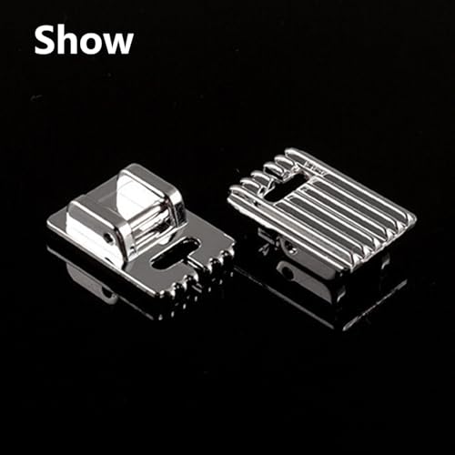 Pieza para máquina de coser Pie prensatela 9 ranuras miniatura 7