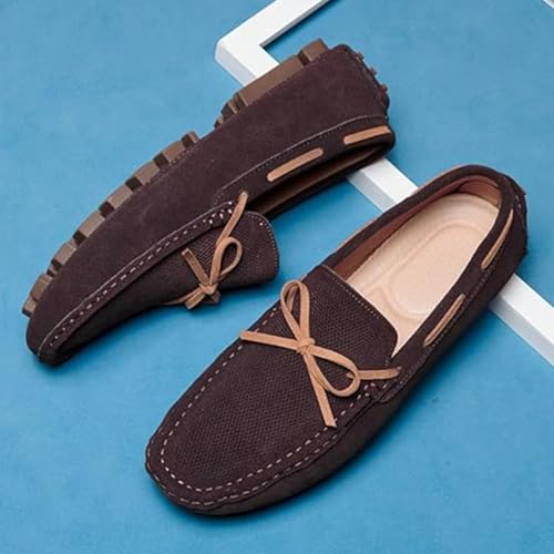 Men's Lightweight Loafers Round Toe Slip-On Driving Shoes Non-Slip Outdoor Walking Casual Shoes2