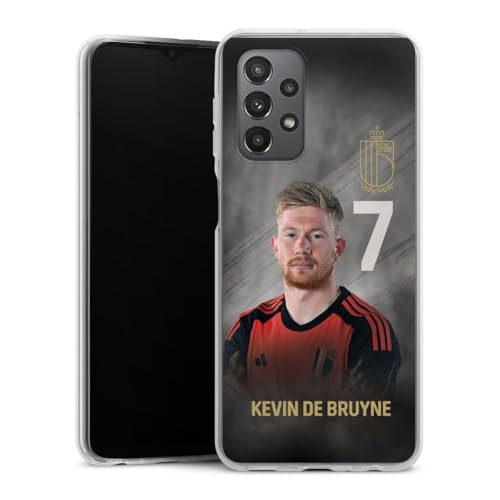 Coque silicone Samsung A23 5G fine anti-rayures Kevin De Bruyne RBFA