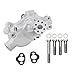SBC Short Heavy Duty Aluminum Water Pump & Chrome Bolts