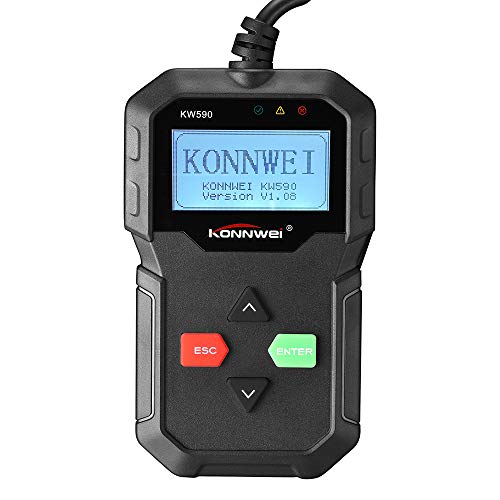 Loijon KONNWEI KW590 OBDII OBD Scanner Leitor de Código de Scanner de Diagnóstico Do Carro Leitor de