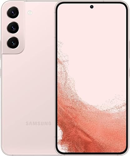 Image of Samsung Galaxy S22+ Plus 5G, US Version, 256GB, Pink Gold - Unlocked (Renewed)