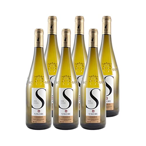 Vin de Savoie Chignin Blanc 2020 - André et Michel Quenard - Vin AOC Blanc de Savoie - Bugey - Lot de 6x75cl - Cépage…