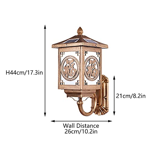Applique murale LED E27 à double usage lampe solaire extérieure variable étanche - 7