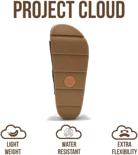 Project Cloud 100% Genuine Leather Platform Sandals Women Footwear-Beach Essentials Summer Wedges with Plush and Soft Insole-Non Slip & Lightweight Wedge Sandals For Women 2026 - Image 5