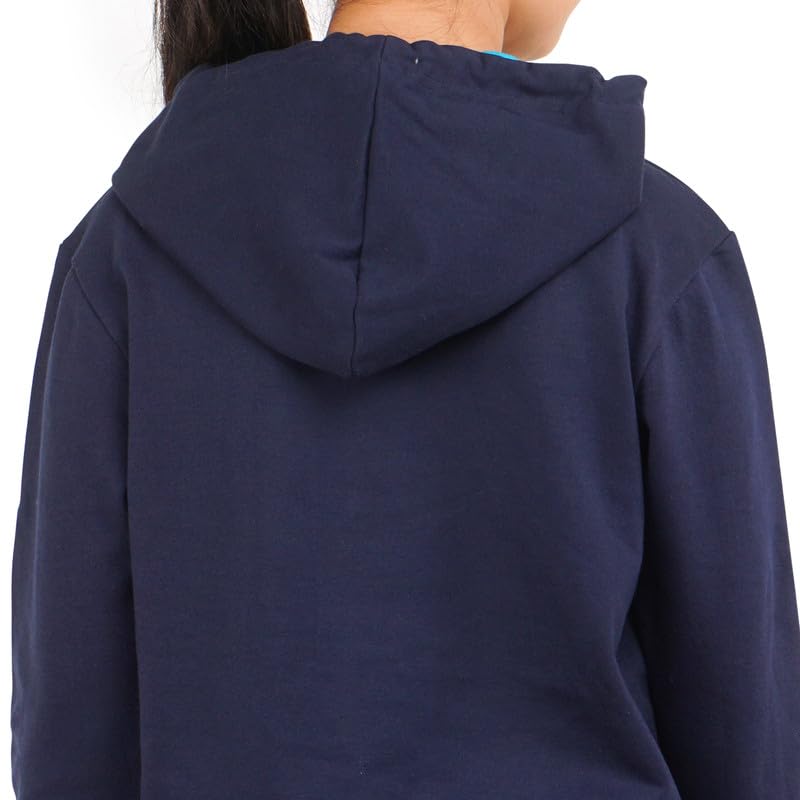 Image of Real Basics Girls Cotton Hooded Sweatshirt (Pack of 1)