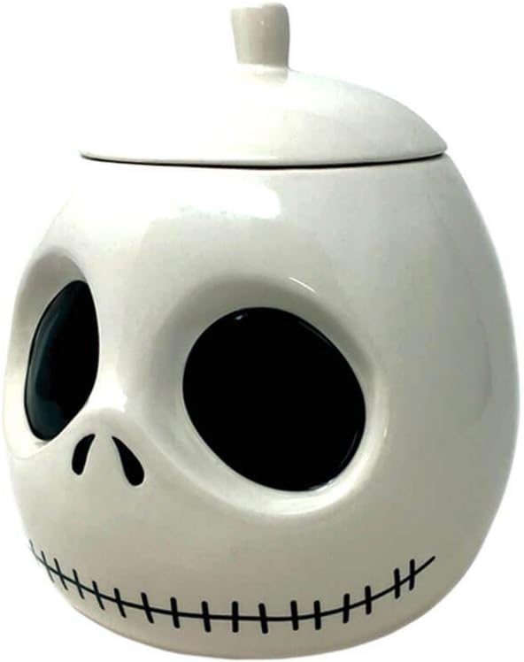 The Nightmare Before Christmas Biscuit Jar 23.5 x 24.5 cm (Jack Skellington), Ceramic, Multicoloured