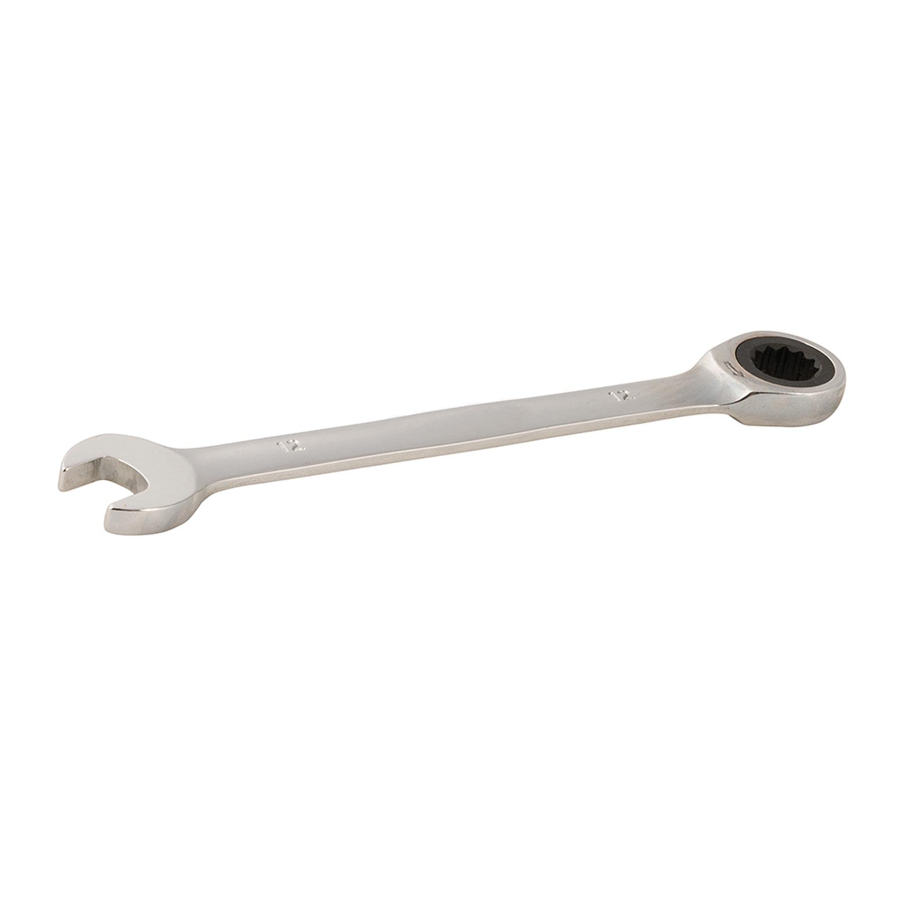 Dapetz® Fixed Head Ratchet Spanner 12mm Professional Chrome Vanadium Steel Forged Combination Wrench Combination Spanner