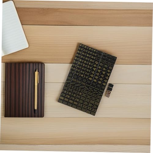 Mini Juego de Mahjong Compacto para Viaje y Casa miniatura 6