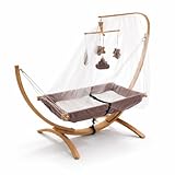 astuce hamac bébé Design spacieux avec des dimensions de 66 x 150 cm. Plus grand que la plupart des lits pour tout-petits standard, ce hamac offre un espace supplémentaire aux enfants pour bouger, s’étirer et jouer confortablement, leur donnant une liberté de mouvement et un endroit douillet pour se reposer en même temps.