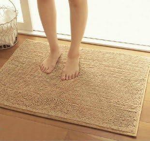 KLOUD City Anti-Slip Microfiber Rug Camel Color(31 by 20-Inch)