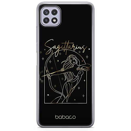 Babaco ERT Group Handyhülle für Samsung A22 5G Original und offiziell Lizenziertes Muster Zodiac Woman 006 optimal an die Form des Handy angepasst, hülle aus TPU