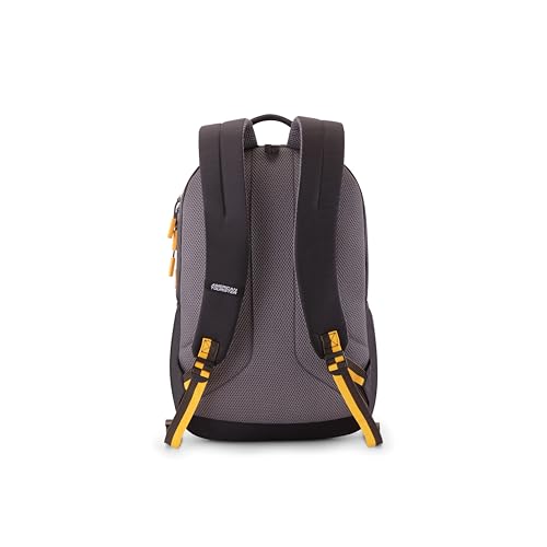 Image of American Tourister Nexa Style 03 | 32 L Backpack | 3 Compartments | School & College Bag for Men & Women | Black | 1 Yr Global Warranty