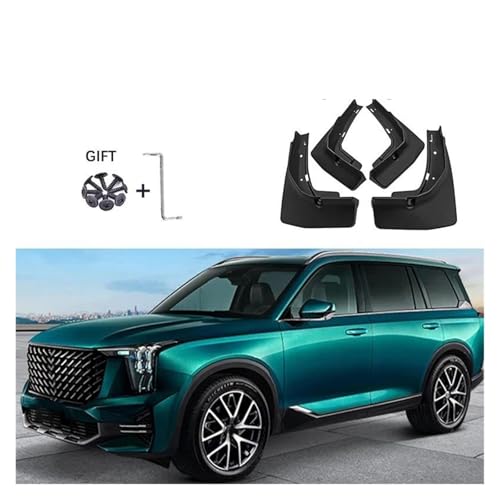 Salpicaderas GAC GS8 2021 2022 2023: Kit guardabarros de barro Trumpchi Mk2 II 3