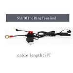 iMESTOU-Ring-Terminal-Harness-with-Black-Fused-2-Pin-Quick-Disconnect-Plug