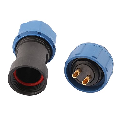 Conector aviación 2 polos SP1710/S 500V AC miniatura 3
