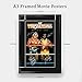 HWC Trading Wrestlemania 1 16 x 12 inch Framed Gifts Printed Signed Autograph Picture for WWE & WWF Memorabilia Fans - 16