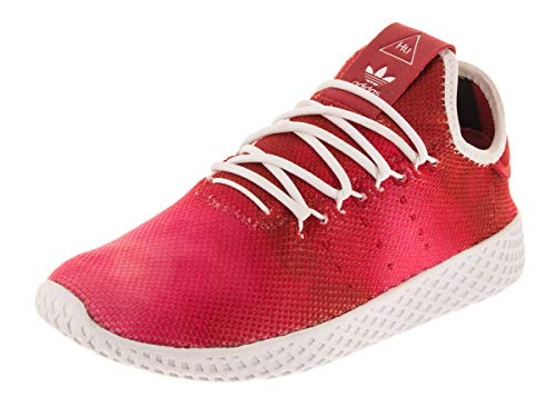 adidas Unisex-Kids PW Tennis HU J,Scarlet/White/White,5 Medium US Big Kid