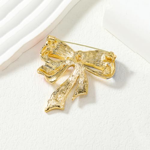 Image of Enamel Brooch Pin For Women Men, Vintage American Flag Crystal Lapel Pin, Christmas Brooch Suit Dress Clips Accessory Gift