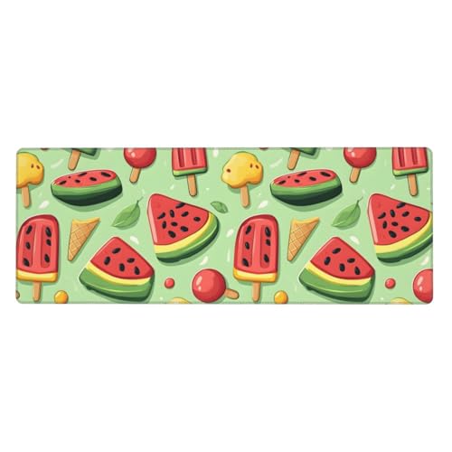 Grand tapis de souris de jeu pour ordinateur portable et clavier PC avec base caoutchouc