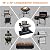 Kumming Grill Mats for Outdoor Grill,Fireproof Under Grill Mat,Reusable Waterproof BBQ Pad for Grass Deck Patio,Outdoor Oil-Proof Under BBQ Grill Mat(48”×30“)