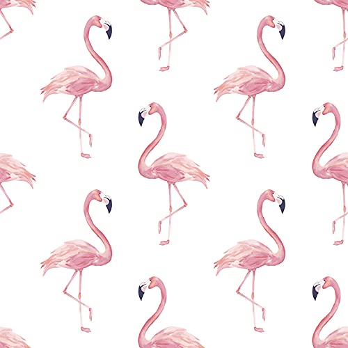 Papier Peint Latex Muralo Flamant Rose 104x70 Rendu Premium Décoration Mur - 3