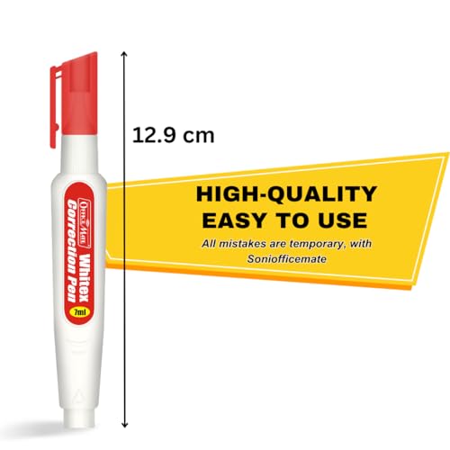 Image of Soni Officemate Correction Pen 7ml | 6pcs | Fast-Dry