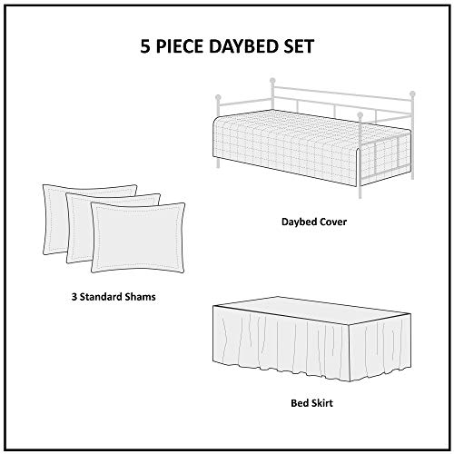 Woolrich Winter Plains 5 Piece Day Bed Cover Set Tan Daybed (Wr13-2122) #TOP5