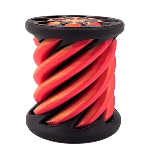 3 Dプリントギアボール スパイラル パススルー彫刻 立方体圧力球 イライラキューブギアおもちゃ エジプトのピラミッド像 プリントそわそわおもちゃ ストレス解消 グッズ おもちゃ ハロウィン クリスマス スクイーズ 誕生日 子供の日 プレゼント