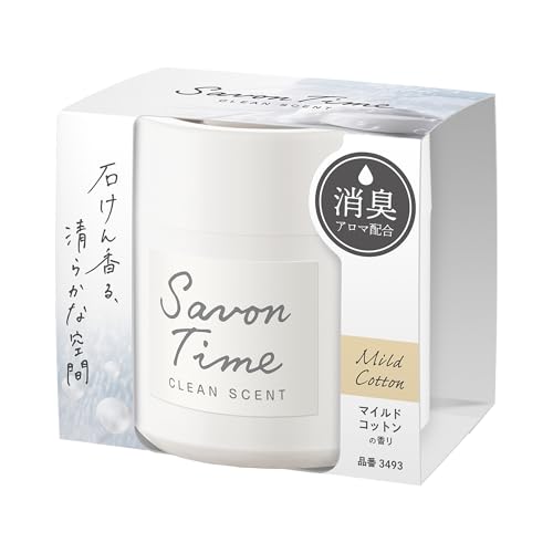 Image of CARALL Savon Time Gel Mild Cotton Car Air Freshener (100 gms)