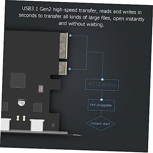 Carte d'extension USB 3.1 pour connecter vos disques Type-C au bureau