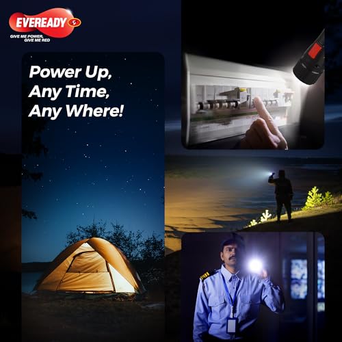 Image of Eveready Stylite DL120,Rechargeable 1W Emergency Led Torch with 1W Sidelight,Easy Plug-in Charging,Auto On Function,Durable ABS Body,Overcharge & Deep Discharge Protection,Powered By Li-Ion Battery