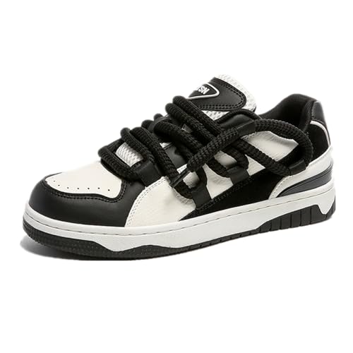 Men's Retro Color Block Fashion Sneakers Chunky Platform Casual Walking Running Street Style