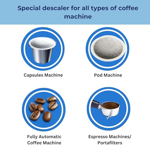 Durgol Swiss Espresso, Descaler and Decalcifier for All Brands of Espresso Machines and Coffee Makers, 4.2 Fluid Ounces (Pack of 2)