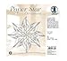 Produktbild Ursus 34525500 - Paper Star Ornament 3, silber, 32 Blatt, ca. 15 x 15cm, 110 g/qm, vorgestanztes, hochwertiges Bastelpapier mit edlem Perleffekt, folienveredelt, einseitig bedruckt