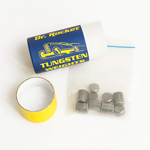 Pinewood Car Derby Weights Tungsten 3.25oz. Pine Race Car Power with