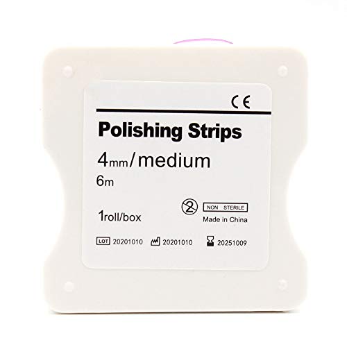 dental polishing strip floss tape for teeth dental finishing whitening strips teeth cleaning tool dental filling tape tooth file strip pink