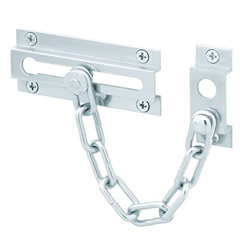 Defender Security U 9909 Chain Door Guard – Door Chain Lock for Door and Home Security, 3-5/16”, - //coolthings.us