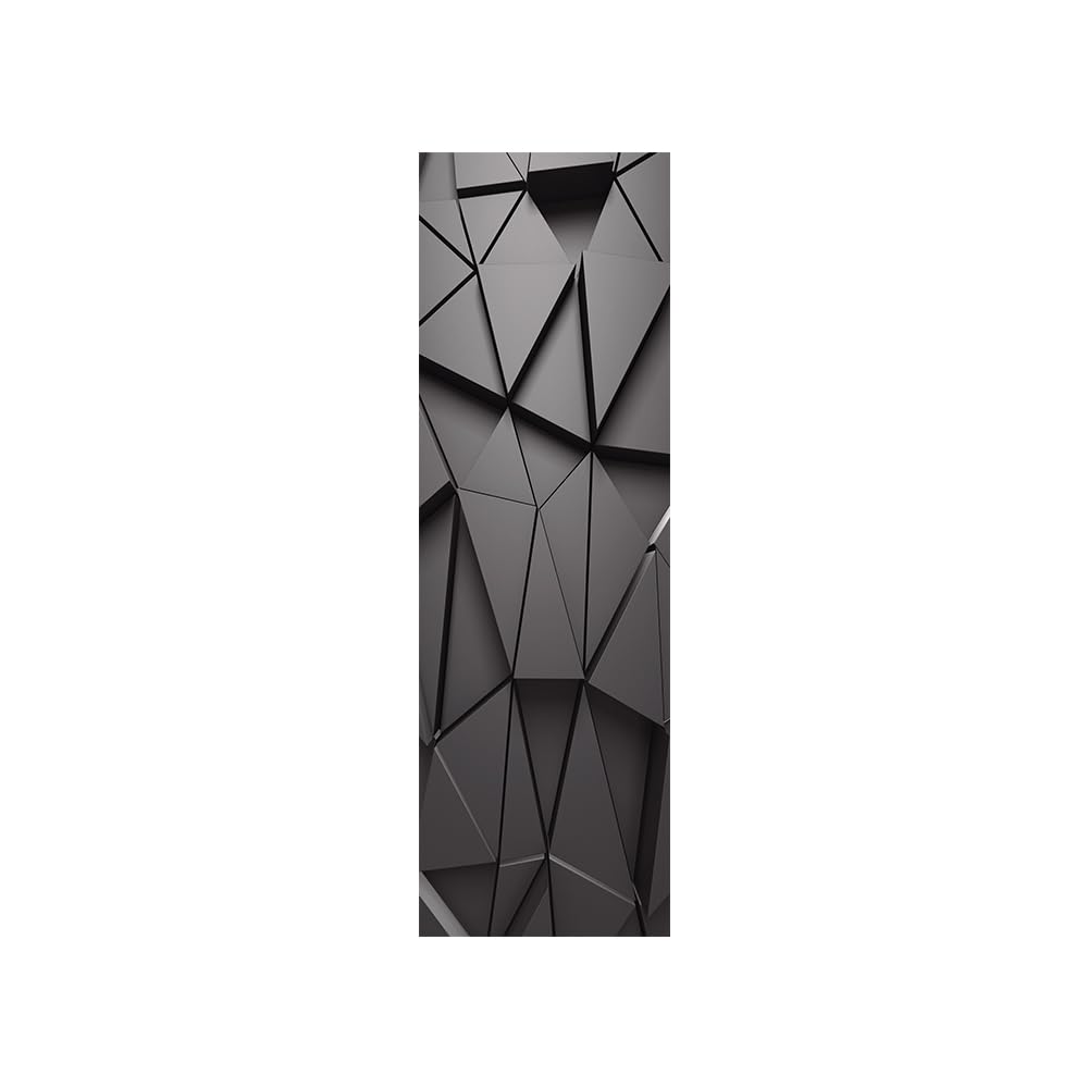 Fridge Stickers to Cover Full Doors 3D Black Self Adhesive Refrigerator Door Sticker Professional Vinyl Wallpaper 60X180CM