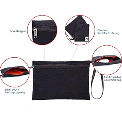 ETidy Large Capacity Foldable Tote Bag With Zipper Waterproof Sandproof Women Beach Bag Handbag Gym Bag Travel Shopping… 41Vz5NfkFIL. SS400