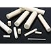 HAOTAISH 99% Alumina Ceramic Rods are Used in Electronics Machinery Chemical Industries,Length 360mm.,16mm×360mm