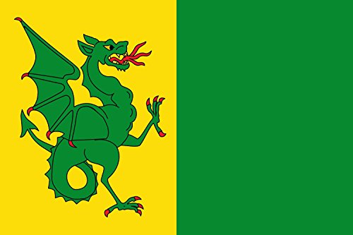 Drapeau large Vedra Partida au centre pour mât extèrieur - 2